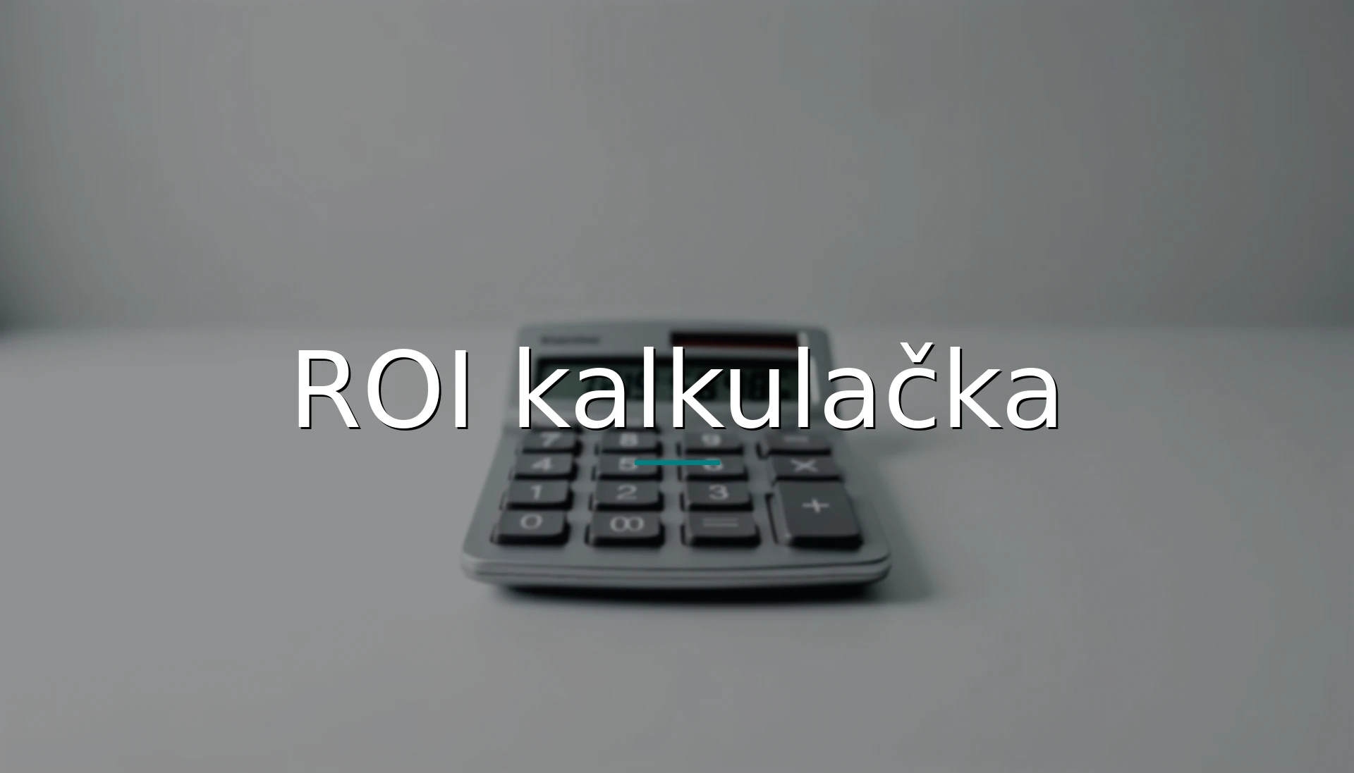 AI kalkulačka ROI: Ako spočítať reálnu návratnosť nasadenia bez marketingového humbuku