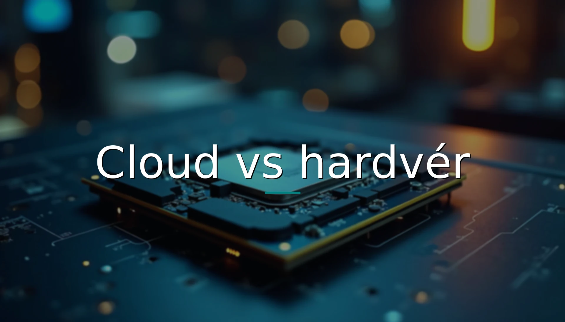 Cloud vs. vlastný hardvér na AI: čo sa kedy oplatí